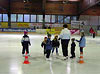Action in der Eishalle