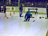 Action in der Eishalle