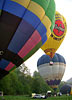 Heißluftballonfahren in Wiehl: 1. Morgenfahrt