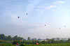 Heißluftballonfahren in Wiehl: 1. Morgenfahrt