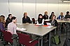 Der Pädagogik-Kurs der Stufe 12 am Bonhoeffer-Gymnasium durfte in die Arbeitswelt der Sparkasse hinein schnuppern.