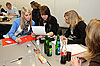 Der Pädagogik-Kurs der Stufe 12 am Bonhoeffer-Gymnasium durfte in die Arbeitswelt der Sparkasse hinein schnuppern.