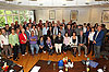Besuchergruppe aus der Partnerstadt Yokneam